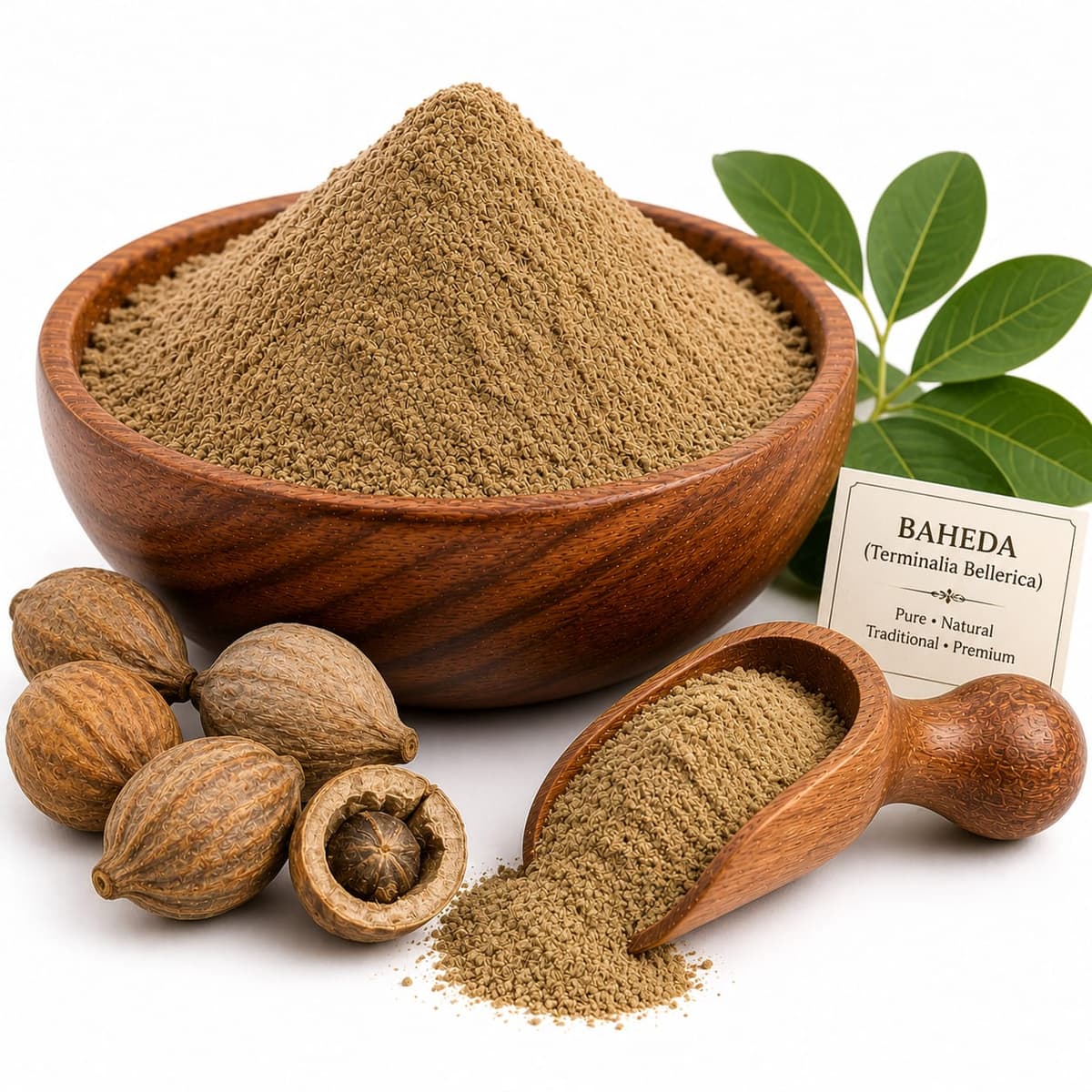 Premium Baheda Powder (Bibhitaki) | Food & Pharma Grade | Export Quality